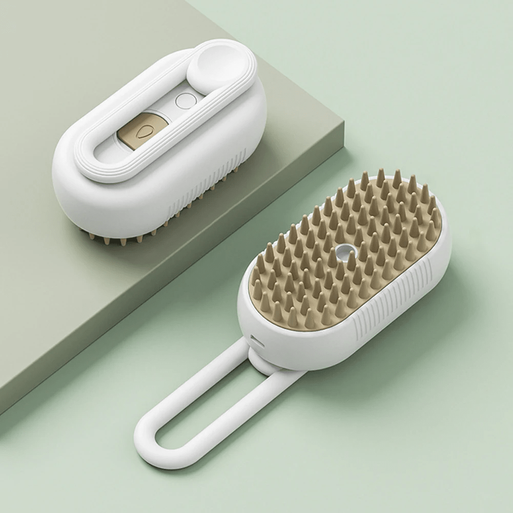 Cat & Dog Steamy Brush - La Spazzola a Vapore per una Cura Completa del Pelo - Widrop - Coda E Cuore