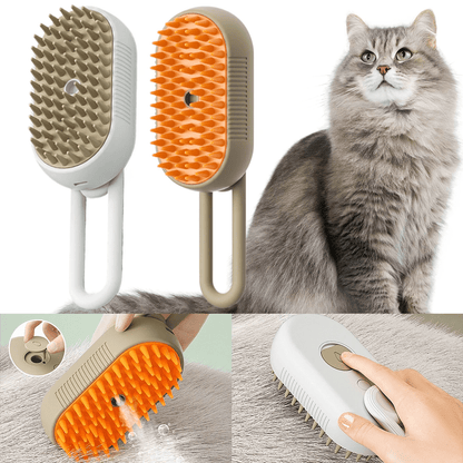 Cat & Dog Steamy Brush - La Spazzola a Vapore per una Cura Completa del Pelo - Widrop - Coda E Cuore