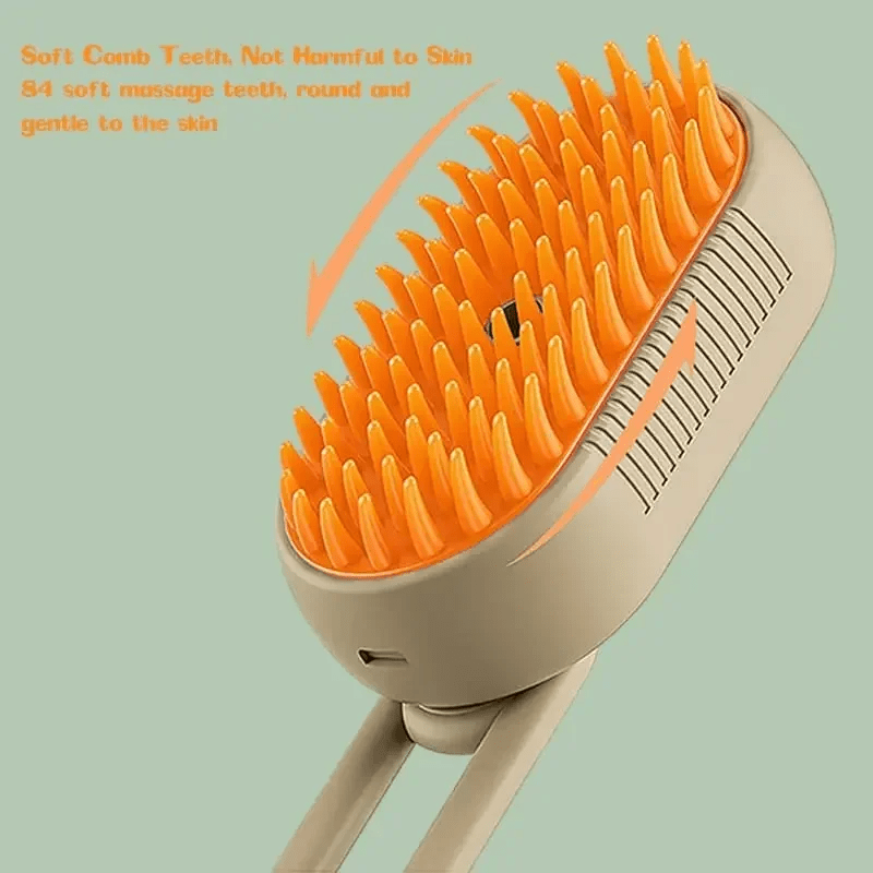 Cat & Dog Steamy Brush - La Spazzola a Vapore per una Cura Completa del Pelo - Widrop - Coda E Cuore