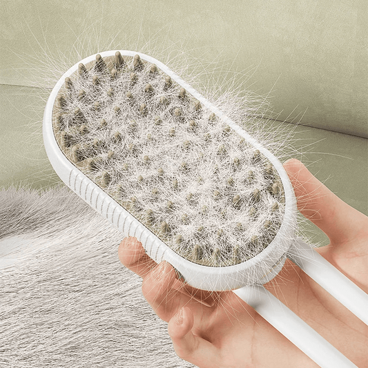 Cat & Dog Steamy Brush - La Spazzola a Vapore per una Cura Completa del Pelo - Widrop - Coda E Cuore
